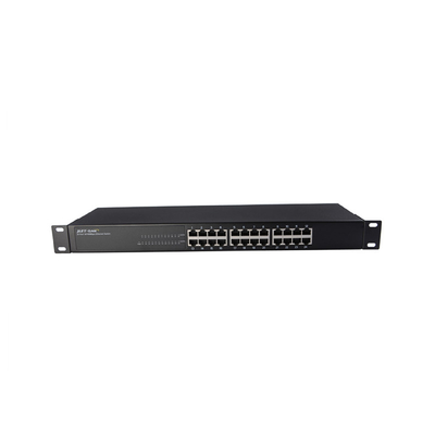 24 cổng Gigabit Rack Mount Poe Switch 19 inch Rack gắn Gigabit