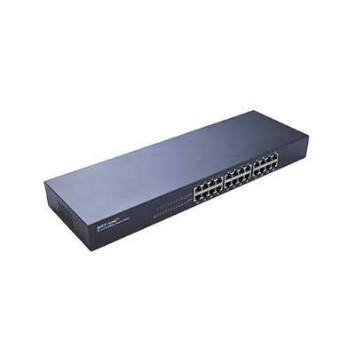 24 cổng Gigabit Rack Mount Poe Switch 19 inch Rack gắn Gigabit